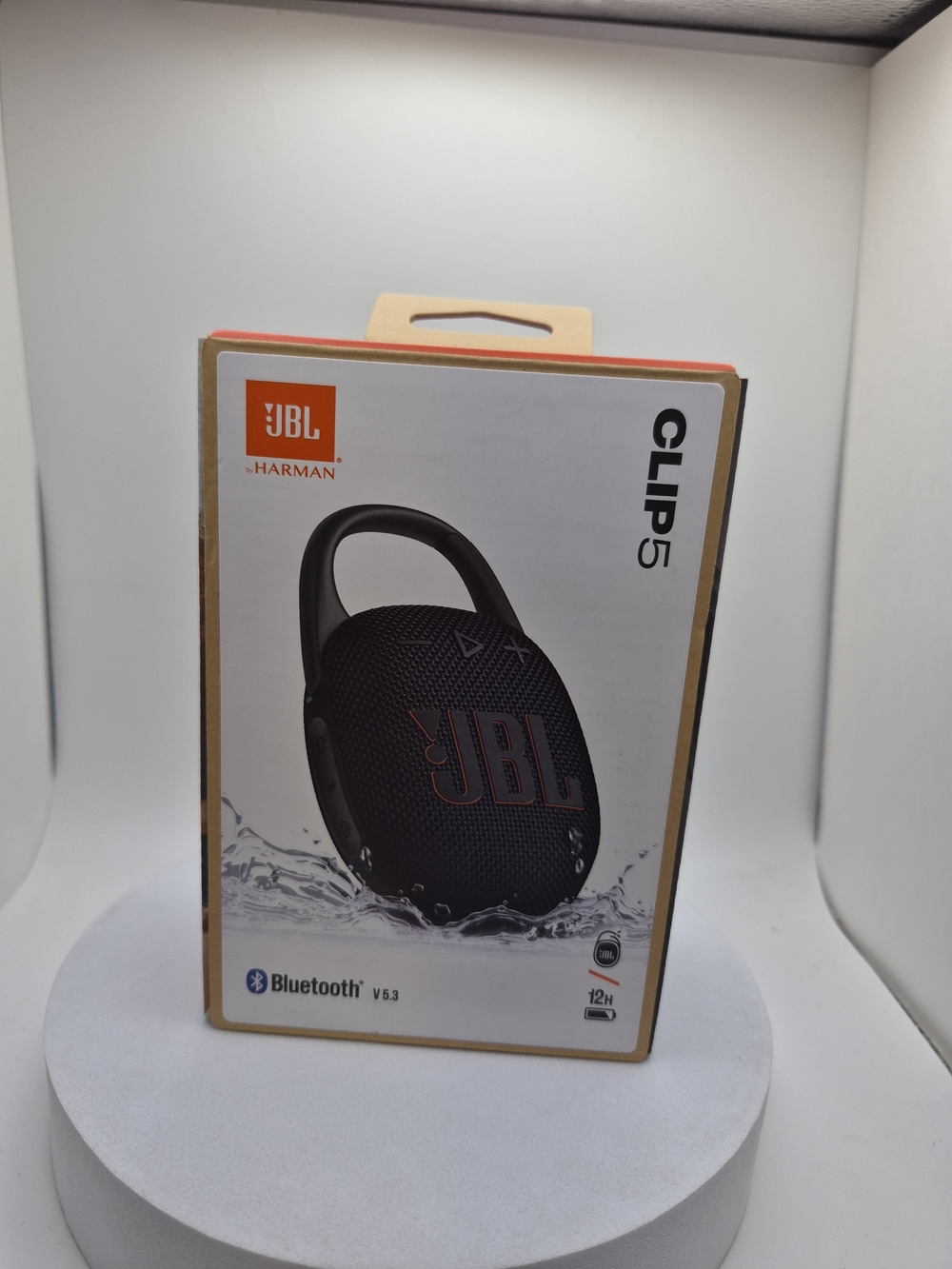 JBL Clip 5 Ultra-portable Waterproof Speaker (Black)